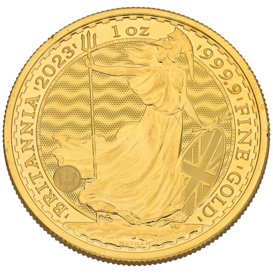 24ct Gold King Charles III 1 OZ Britannia Coin 2023