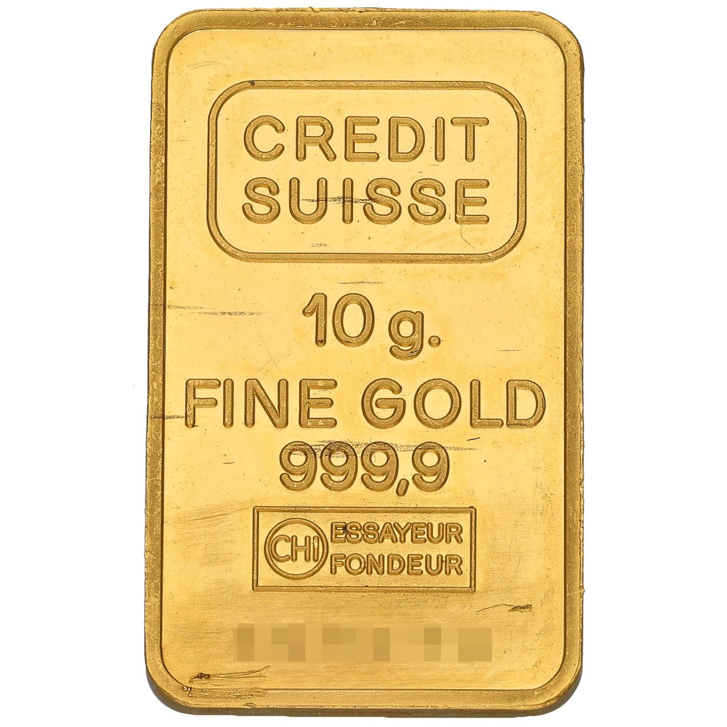 24ct 10g Gold Bar