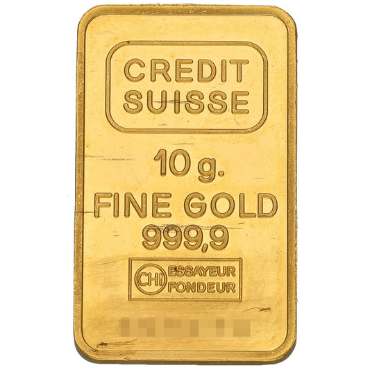 24ct 10g Gold Bar