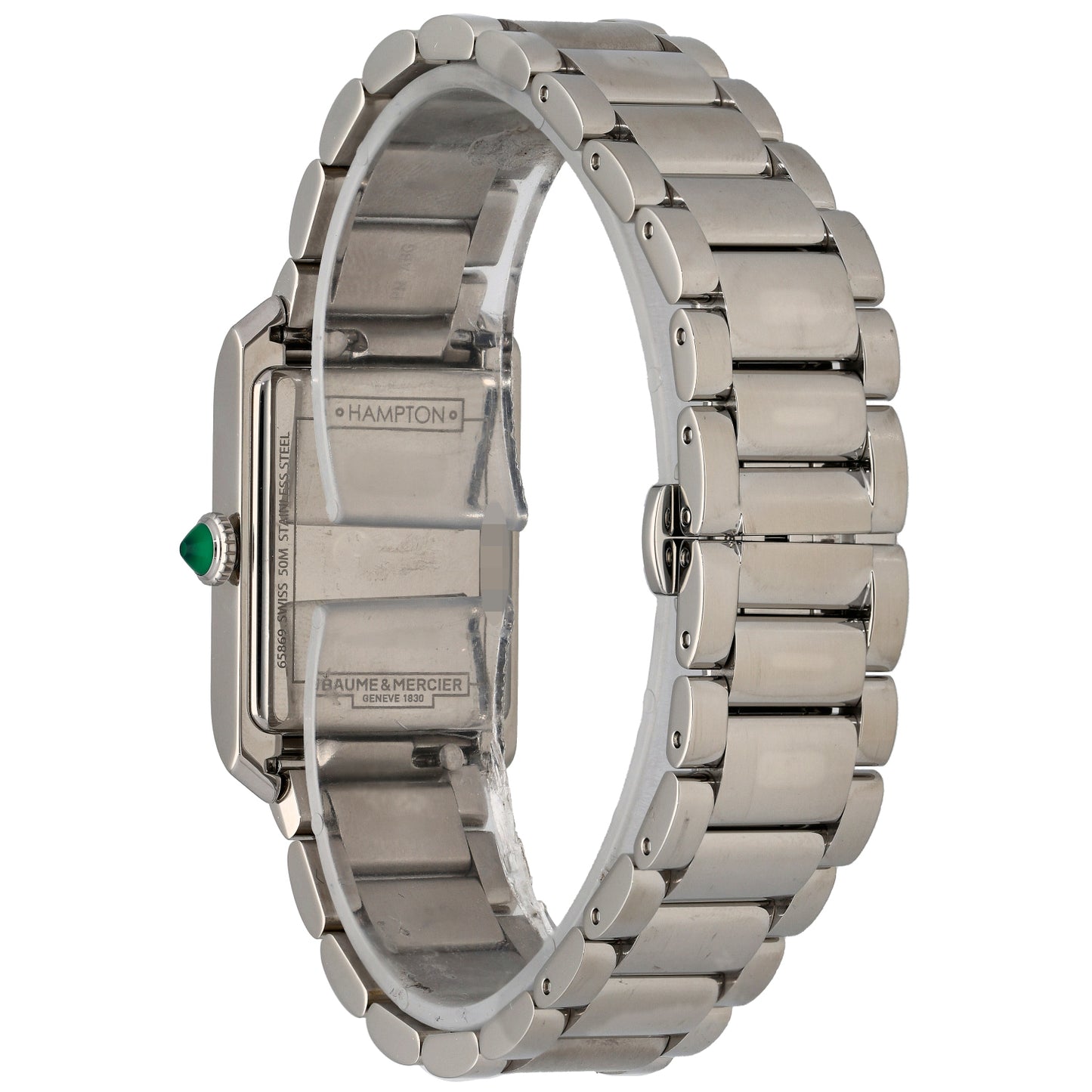Baume Et Mercier Hampton 65869 22mm Stainless Steel Watch