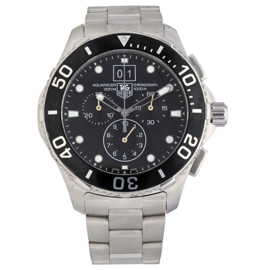 Tag Heuer Aquaracer CAN1010 43mm Stainless Steel Watch