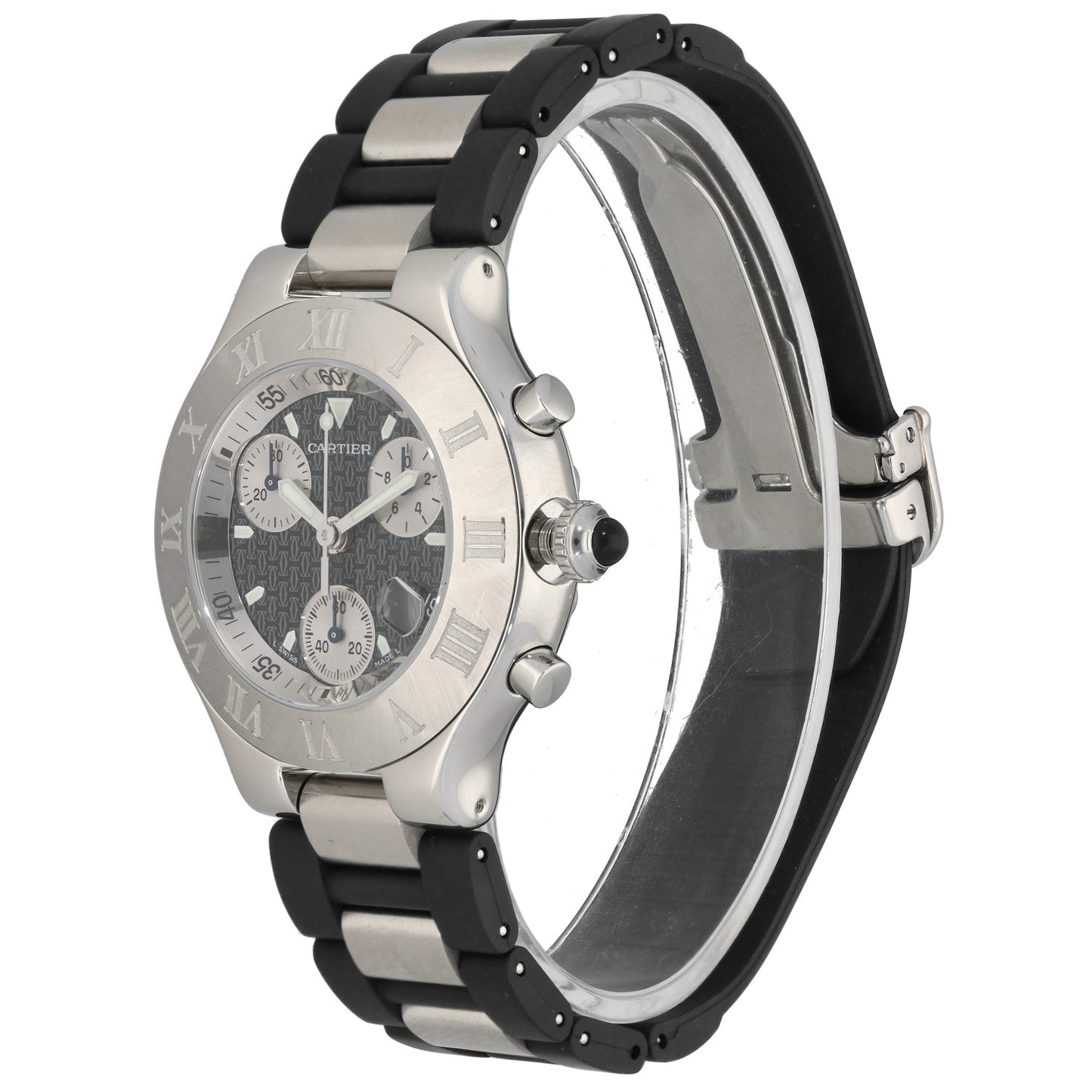Cartier Must 21 W10125U2 38mm Stainless Steel Watch