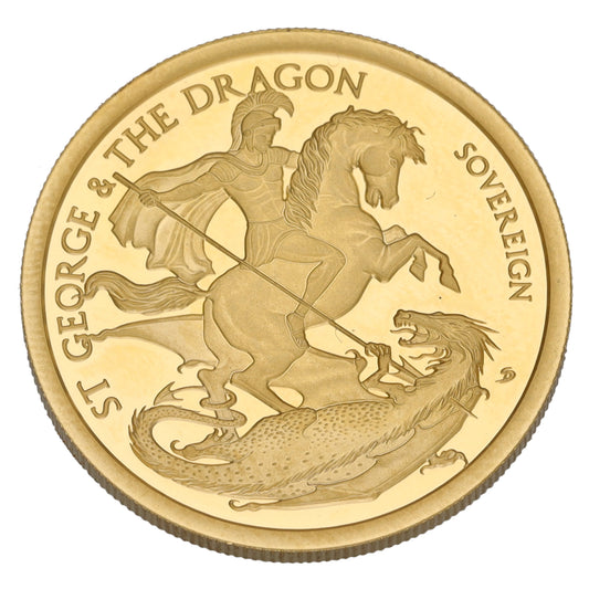 22ct Gold King Charles III Full Sovereign Coin 2024