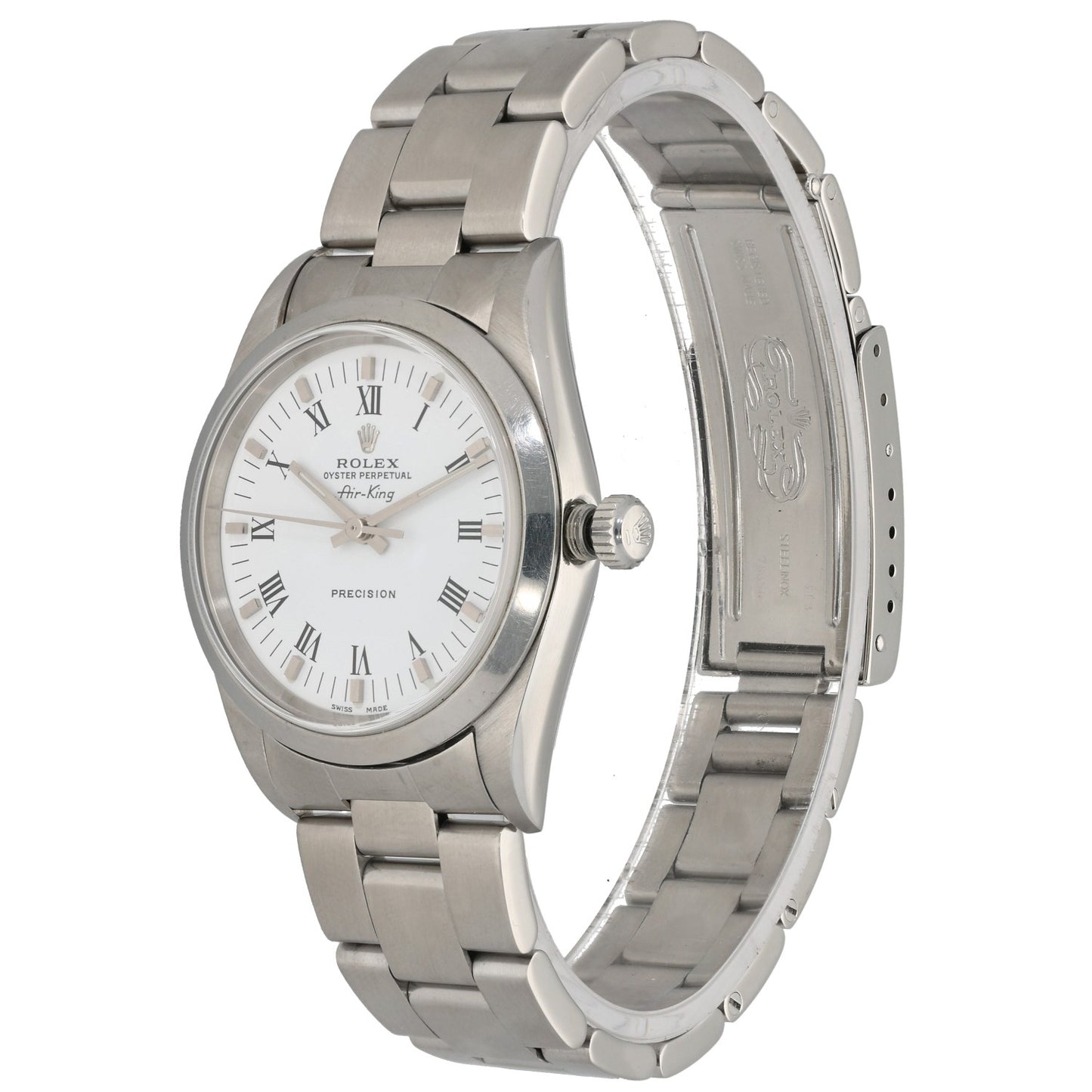 Rolex Air King 14000m 34mm Stainless Steel Watch
