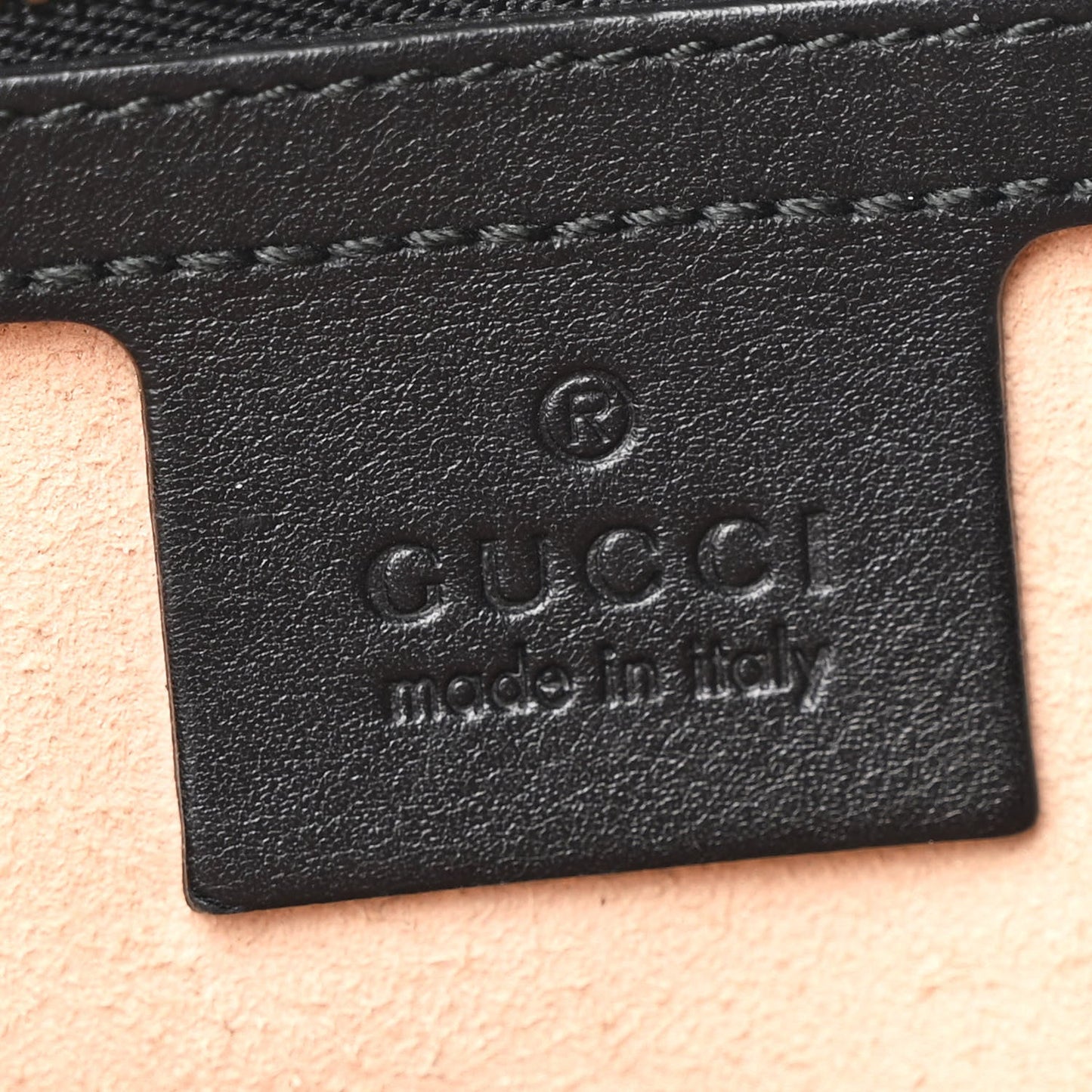 Gucci GG Marmont GucciGhost Calfskin Matelasse Leather Bag - Black