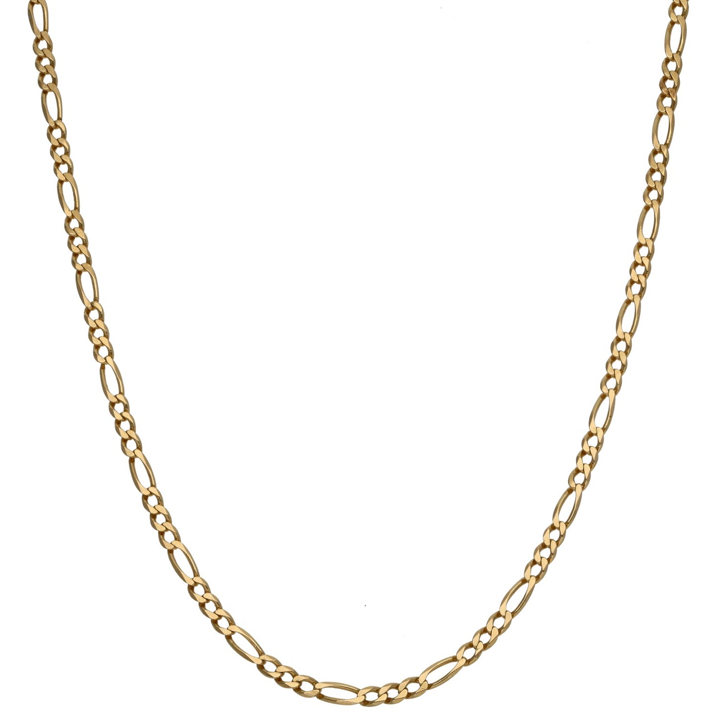 9ct Gold Figaro Chain 20"