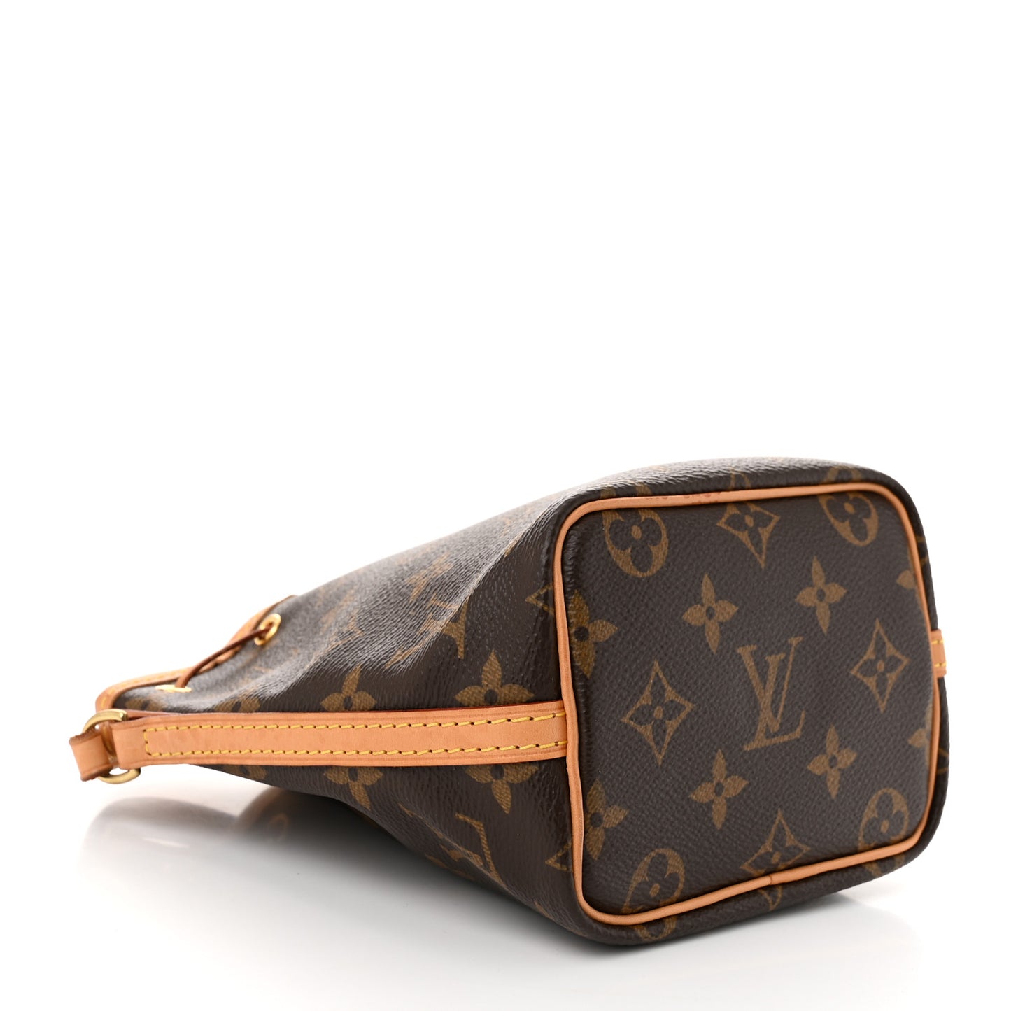 Louis Vuitton Nano Noé Monogram Coated Canvas Bag - Brown
