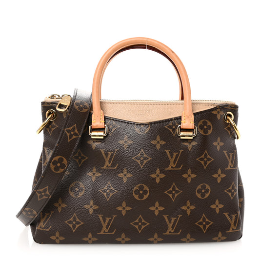 Louis Vuitton Pallas BB Monogram Coated Canvas Bag - Dune