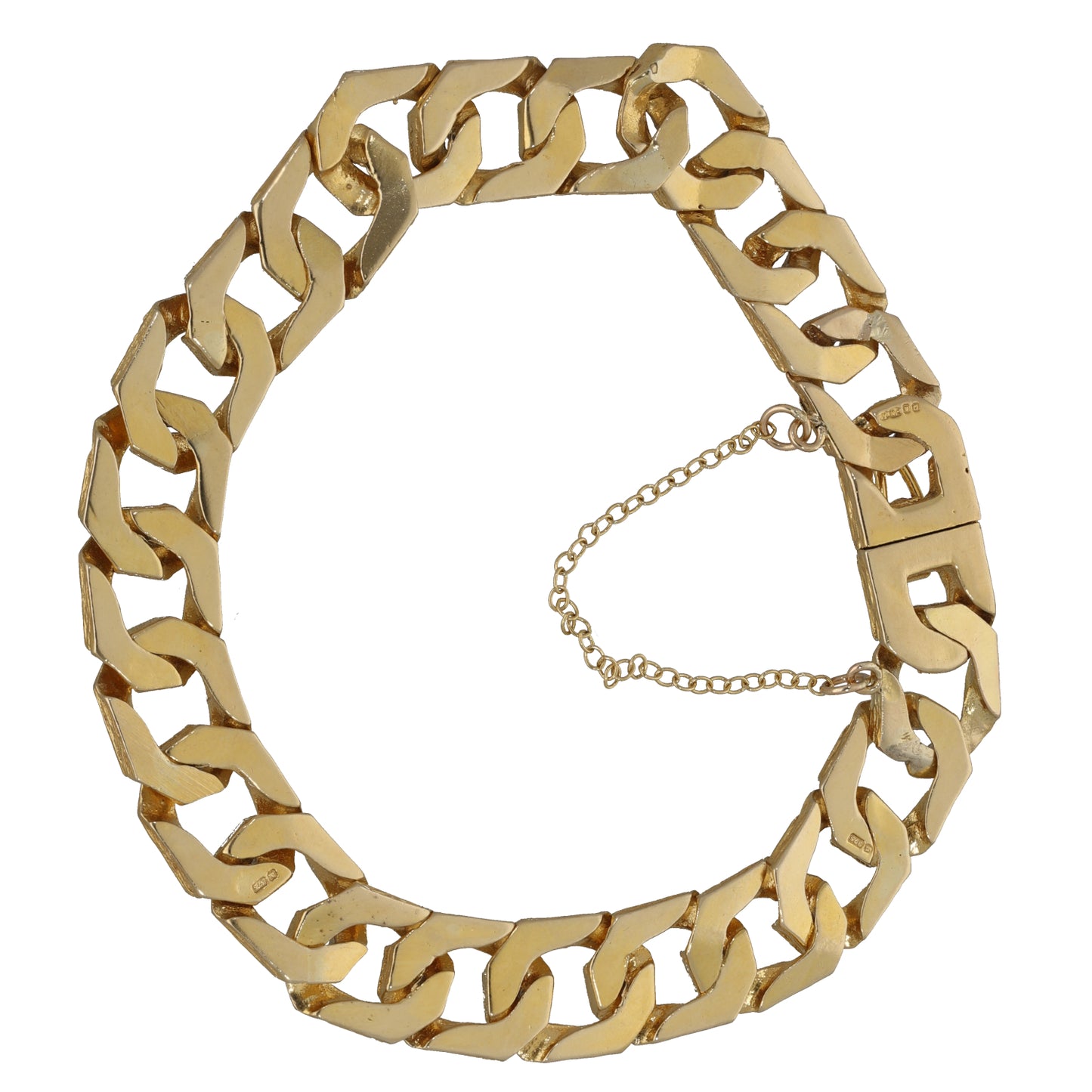 9ct Gold Curb Bracelet