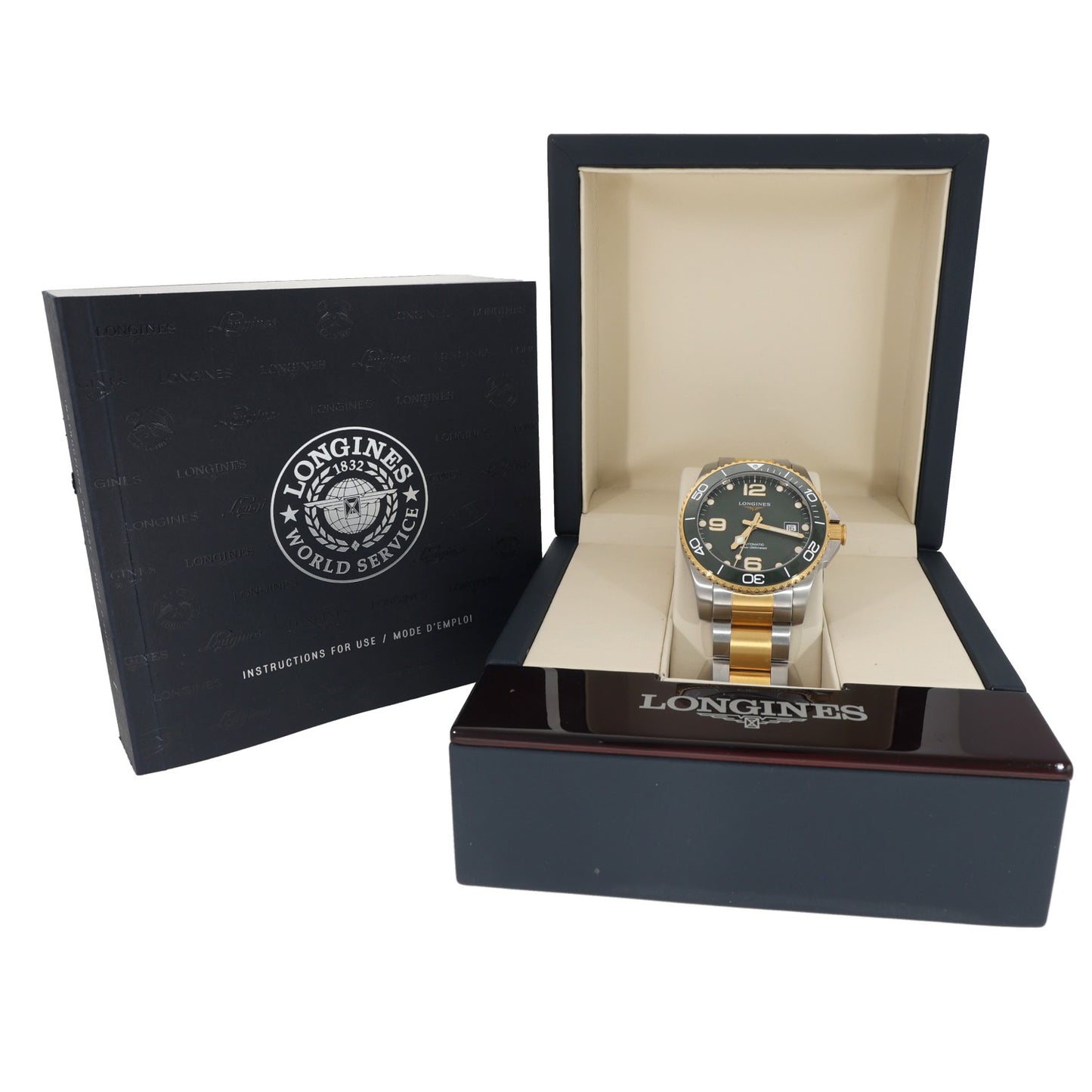 Longines Hydro Conquest L3.781.3 41mm Bi-Colour Watch