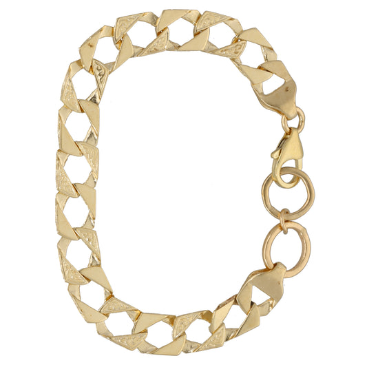 9ct Gold Curb Bracelet