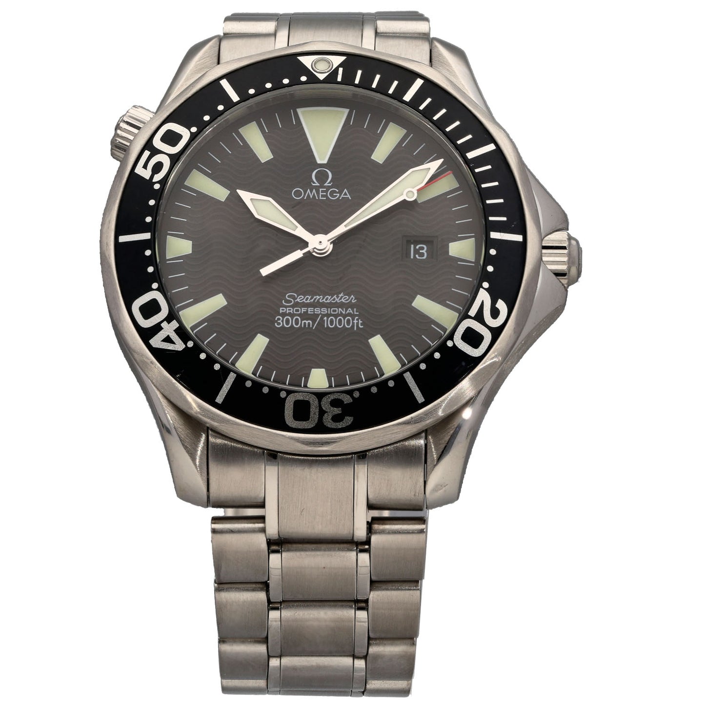 Omega Seamaster 41mm Stainless Steel Watch