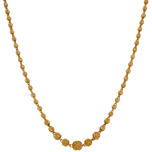 22ct Gold Fancy Necklace 18"