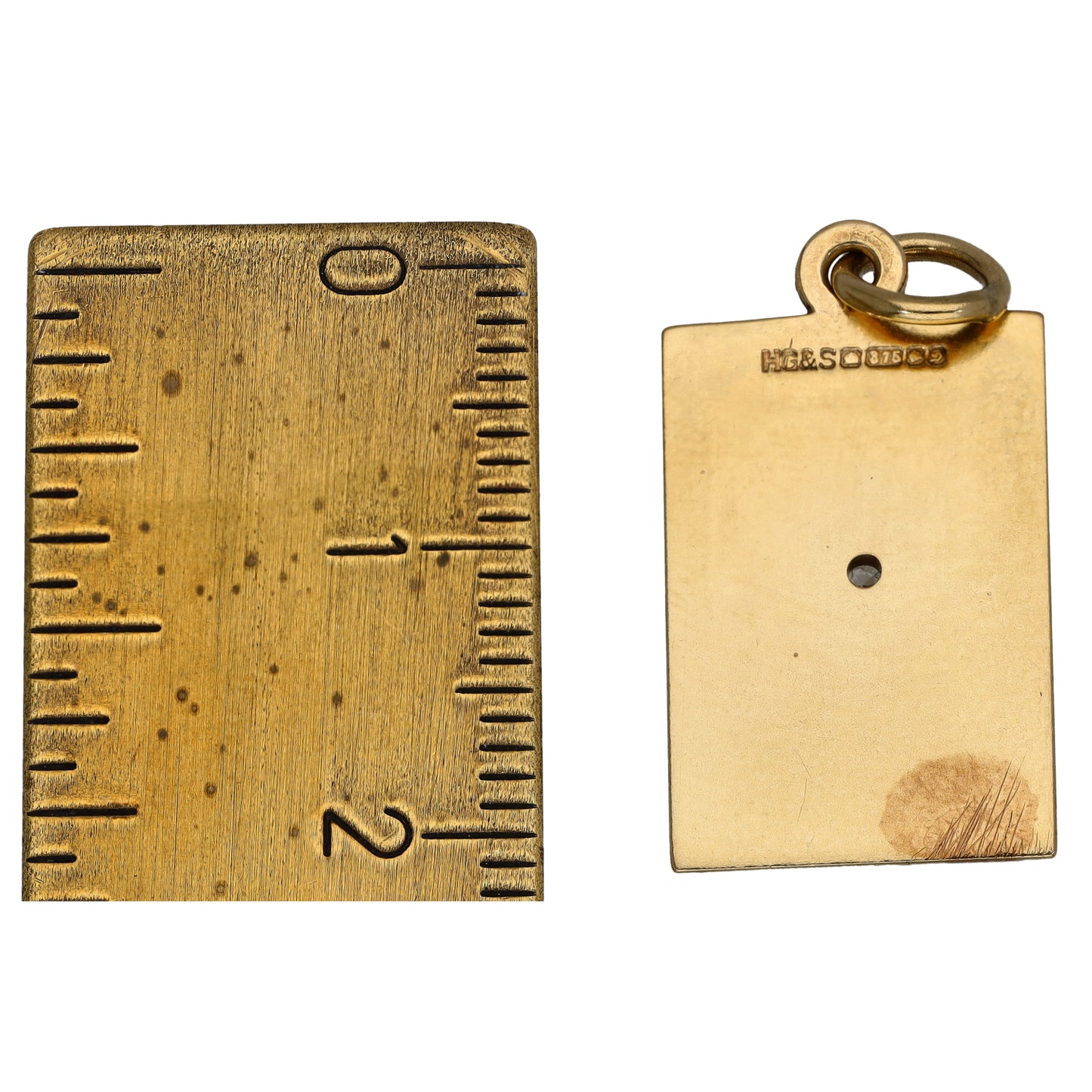 9ct Gold 0.04ct Diamond Alternative Pendant