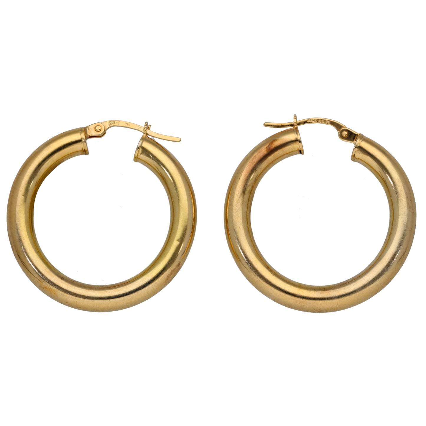 9ct Gold Hoop Earrings