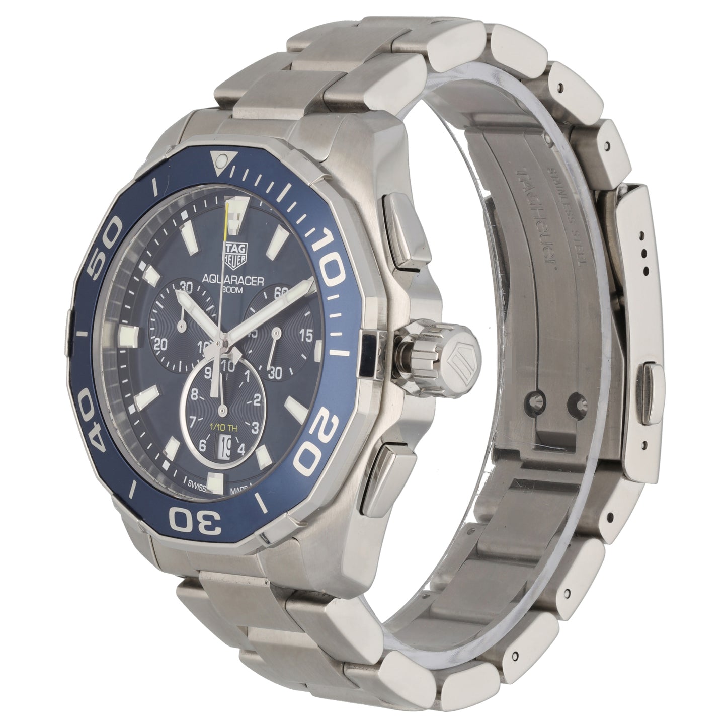 Tag Heuer Aquaracer CAY111B 43mm Stainless Steel Watch