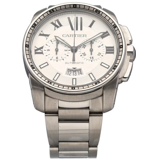 Cartier Calibre De Cartier W7100045 42mm Stainless Steel Watch