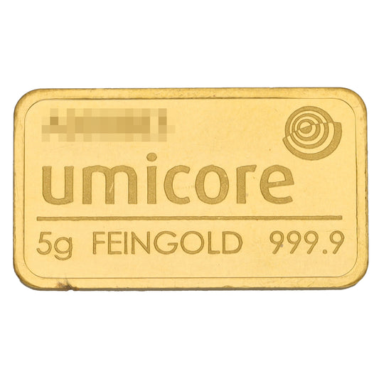 24ct 5g Gold Bar