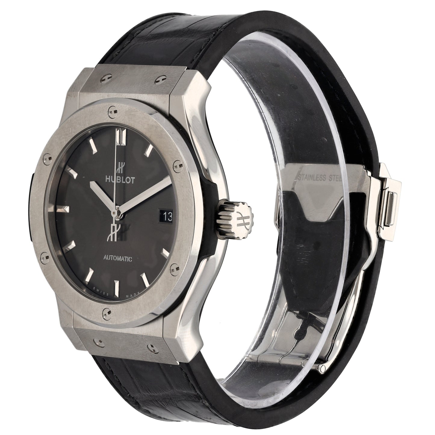 Hublot Classic Fusion 6687 39mm Stainless Steel Watch