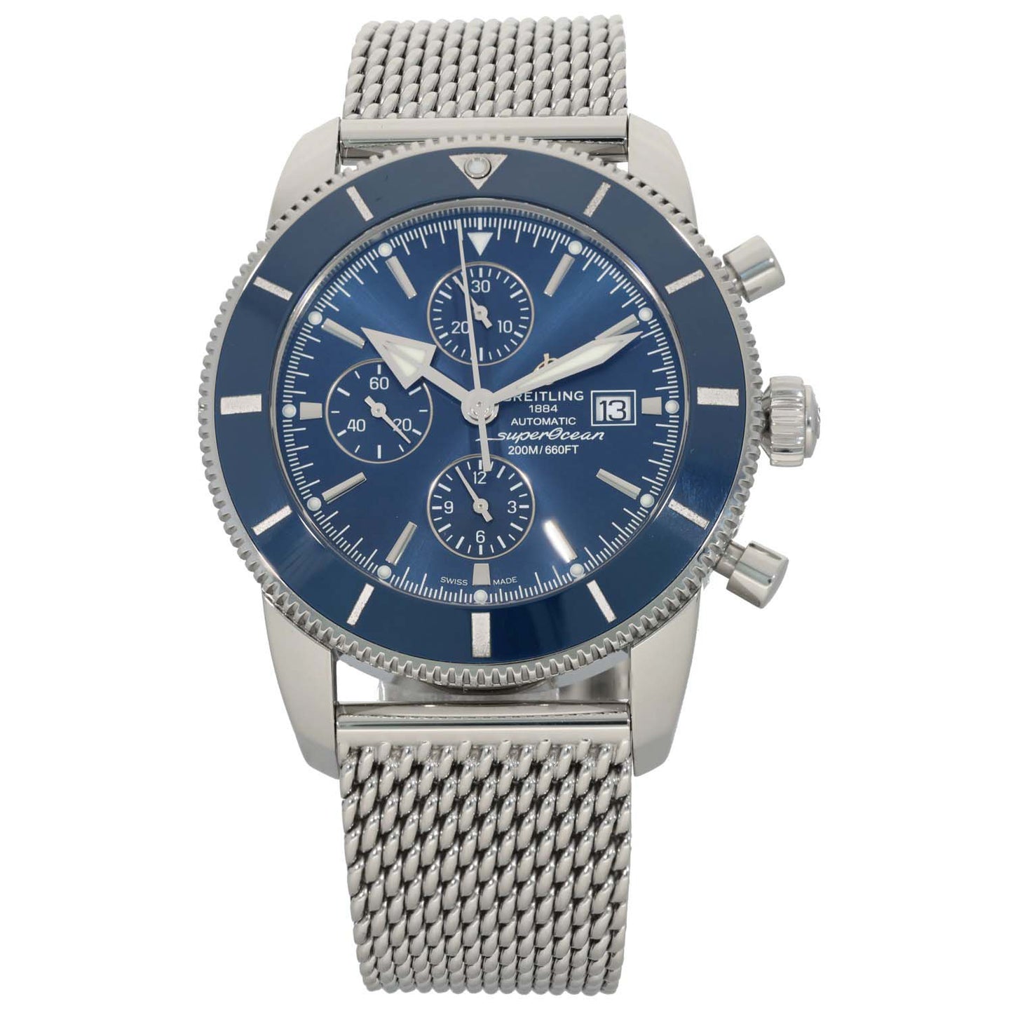 Breitling Superocean A13312 46mm Stainless Steel Watch