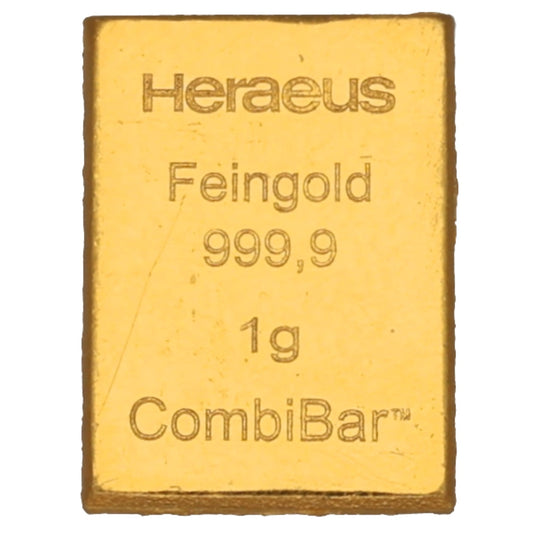 24ct 1g Gold Bar