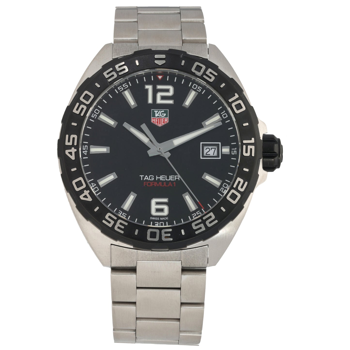 Tag Heuer Formula 1 WAZ1110 41mm Stainless Steel Watch
