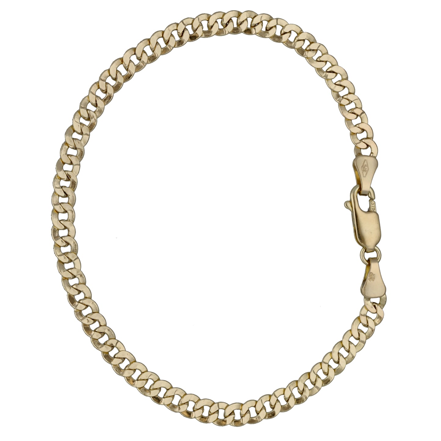 9ct Gold Curb Bracelet