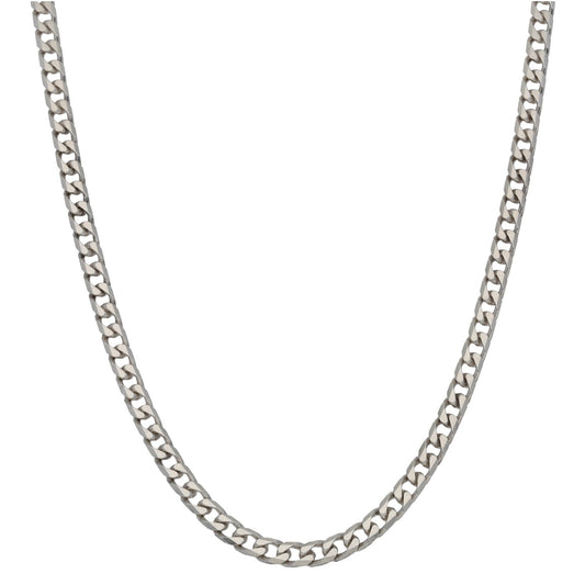 Sterling Silver Curb Chain 20"