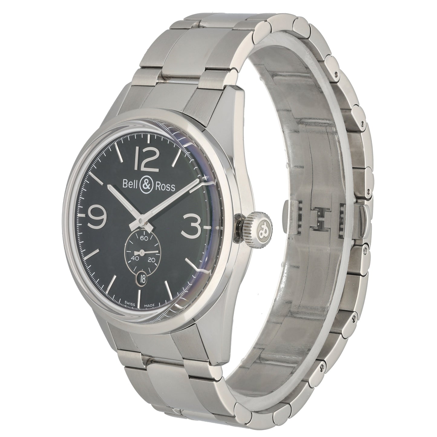 Bell & Ross Vintage 123 BR 123-95 41mm Stainless Steel Watch