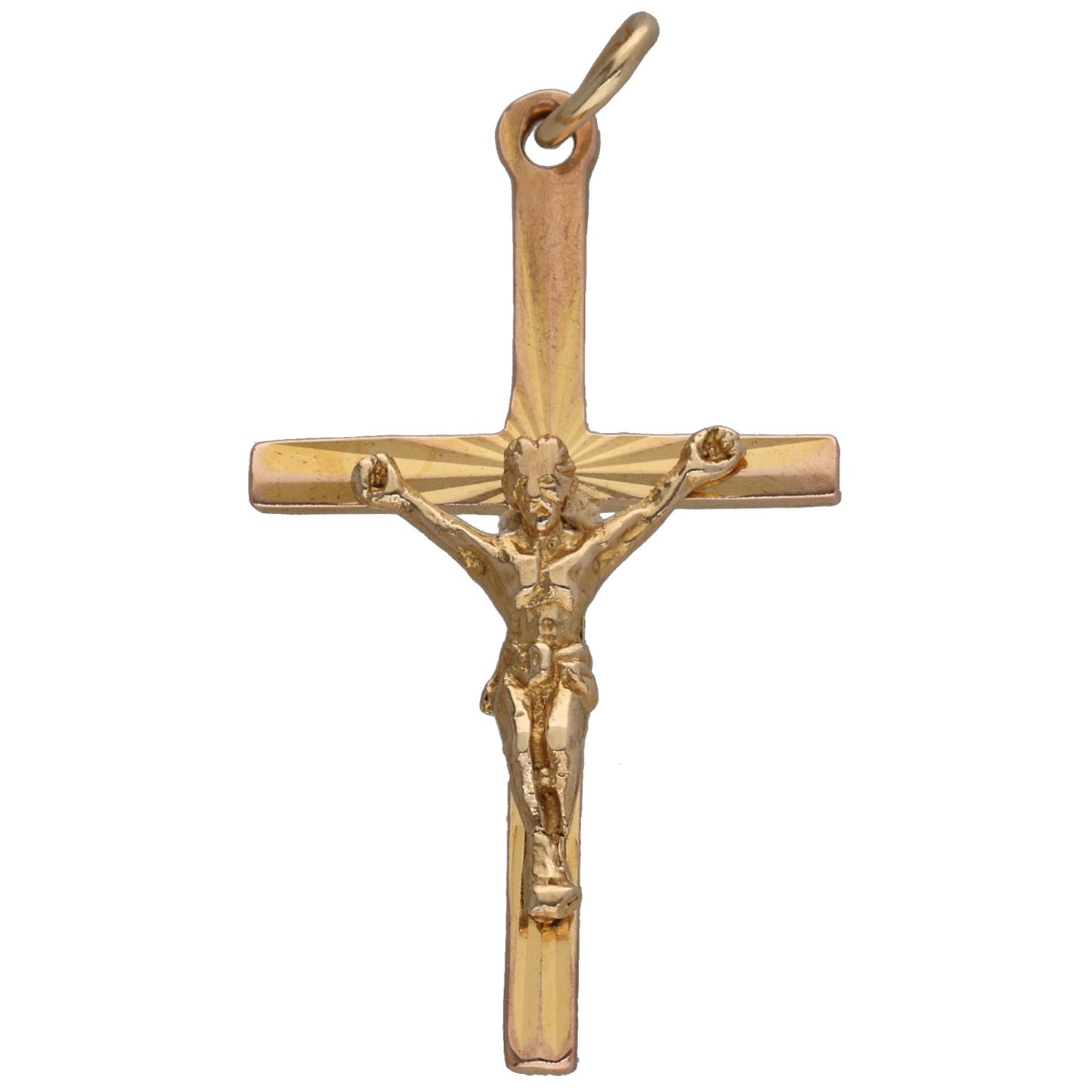 9ct Gold Crucifix Pendant