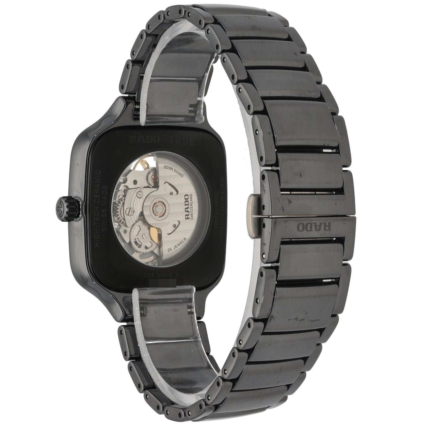 Rado True 734.6086.3 38mm Ceramic Watch