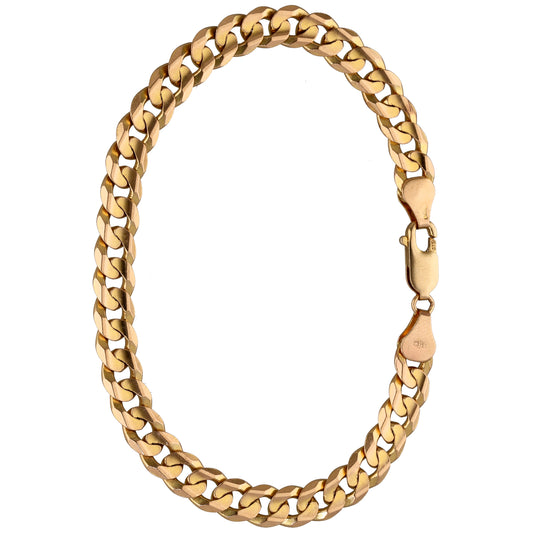 9ct Gold Curb Bracelet