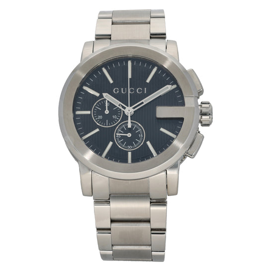 Gucci G-Chrono YA101204 44mm Stainless Steel Watch