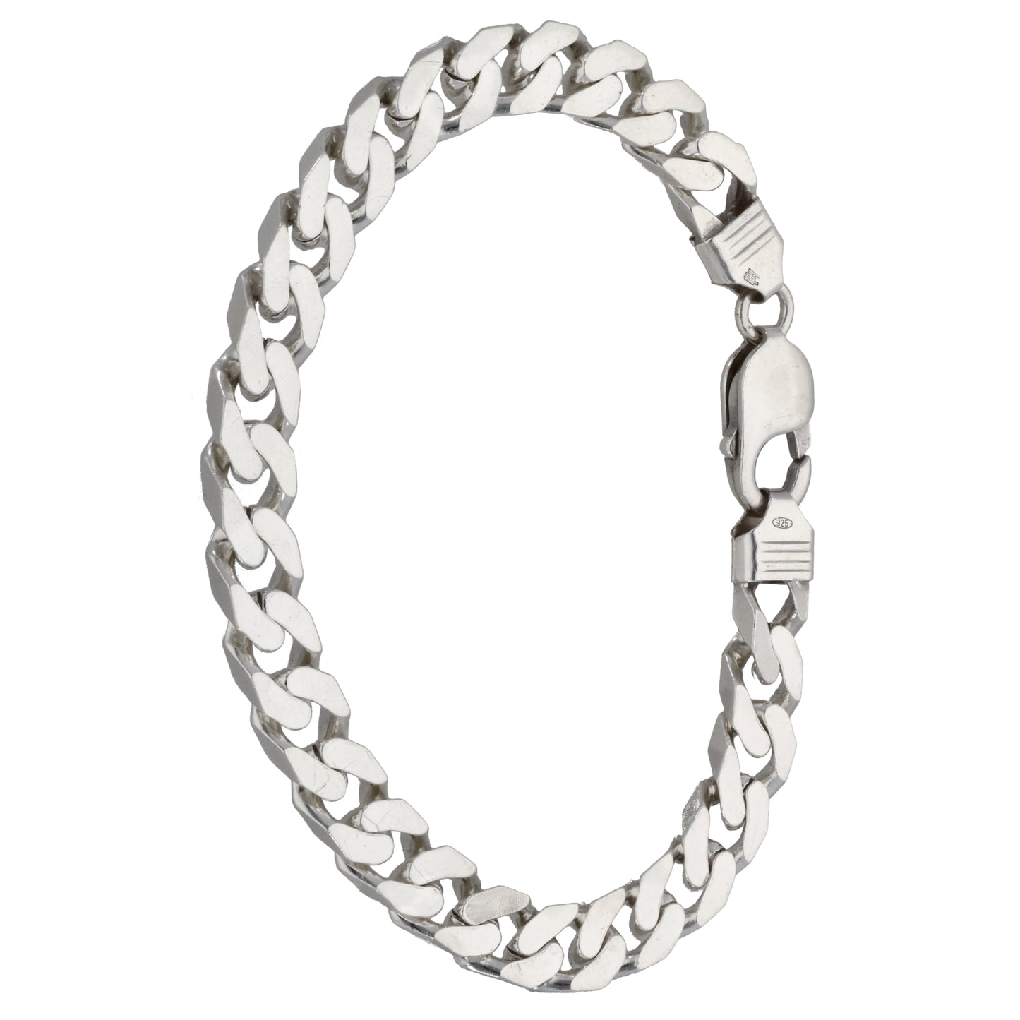 Sterling Silver Curb Bracelet