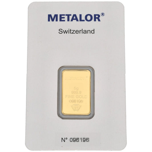 24ct 5g Gold Bar