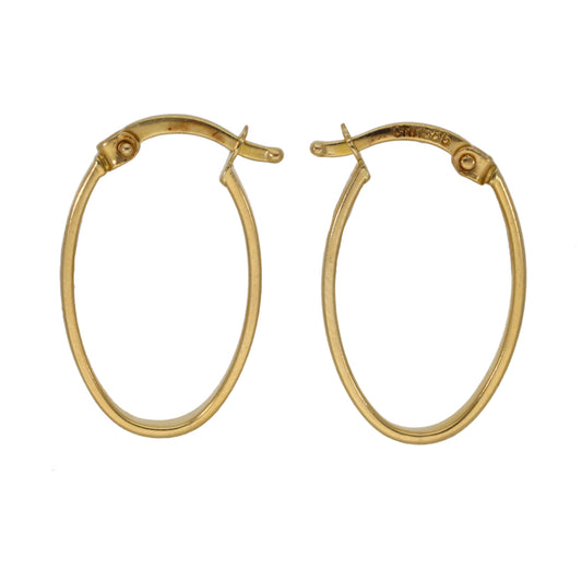 14ct Gold Hoop Earrings