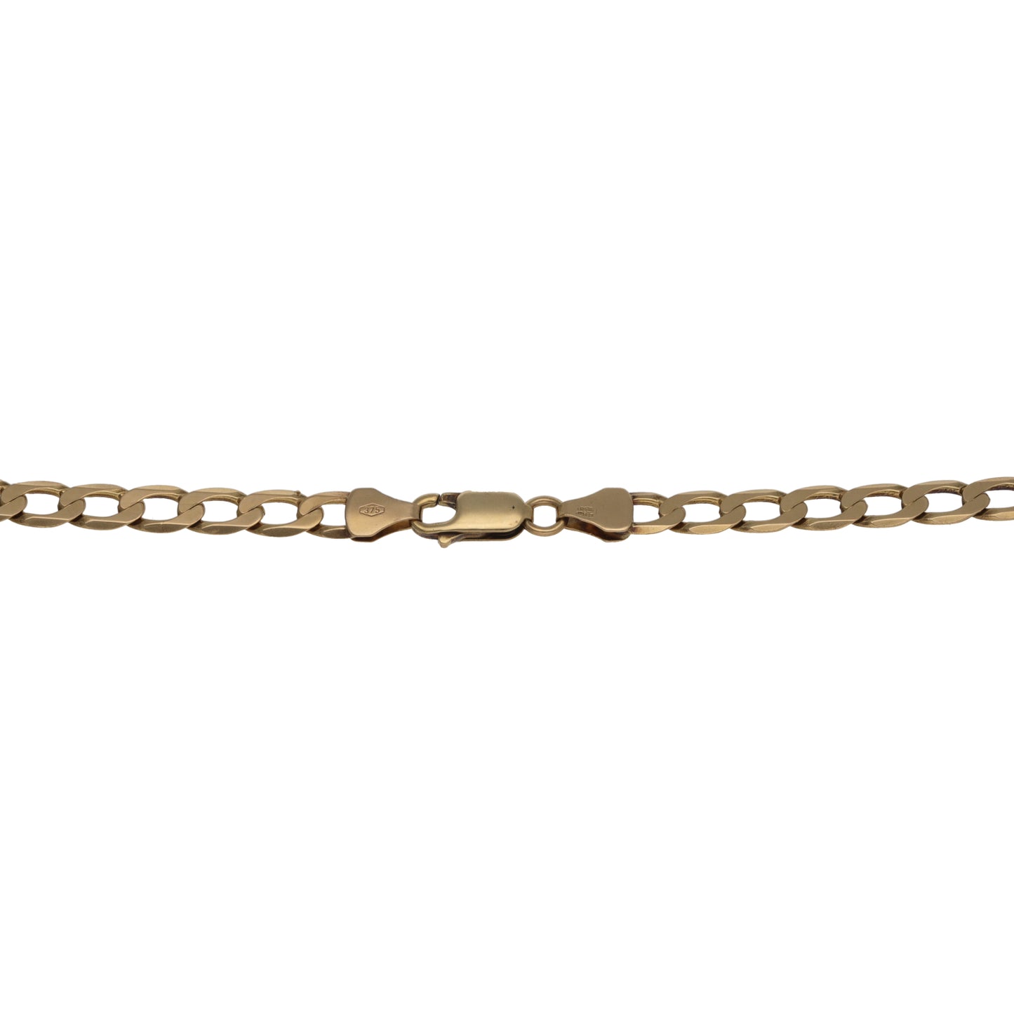 9ct Gold Curb Chain 20"