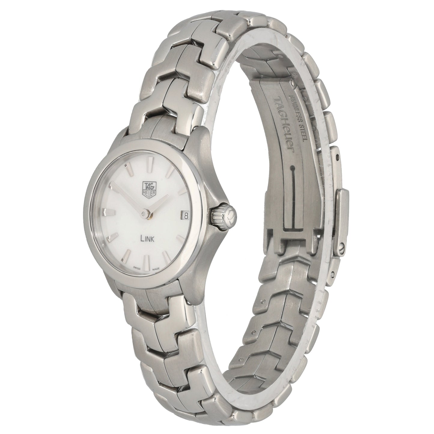 Tag Heuer Link WJF1410 24mm Stainless Steel Watch