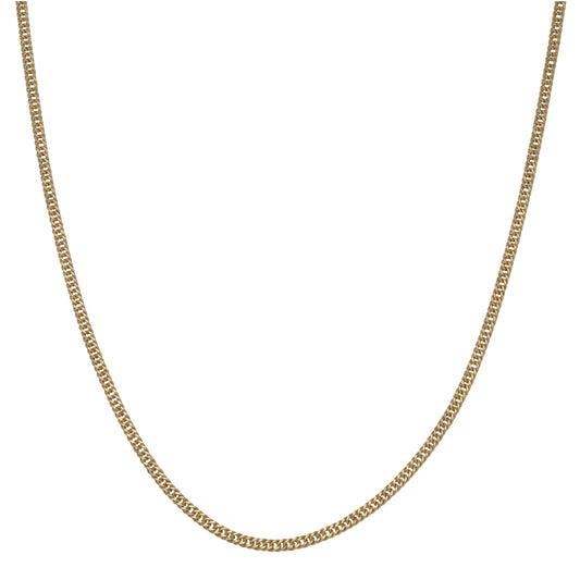 9ct Gold Double Curb Chain 22"