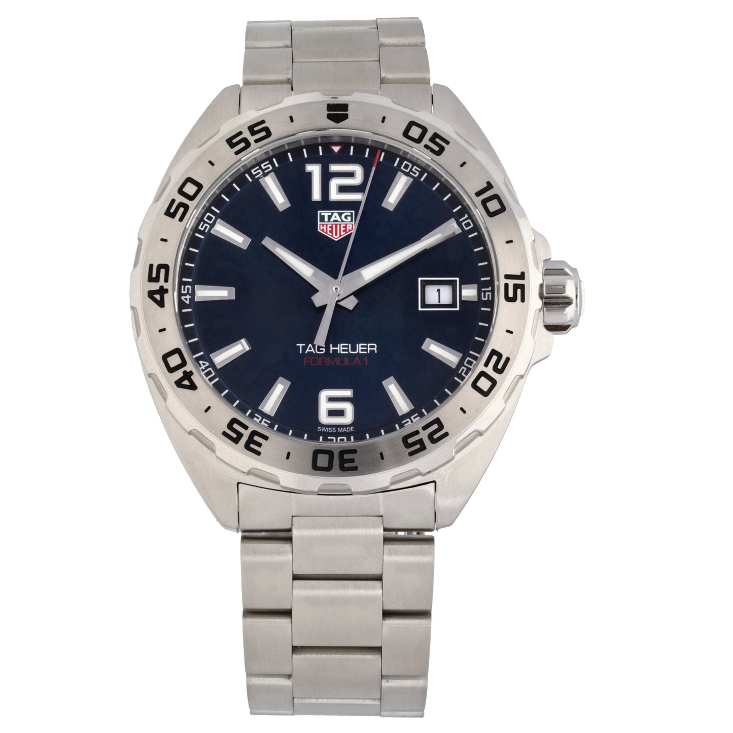 Tag Heuer Formula 1 WAZ1118 41mm Stainless Steel Watch
