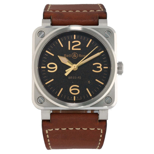 Bell & Ross BR03 BR03-92 42mm Stainless Steel Watch