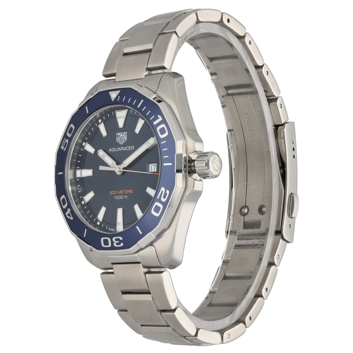 Tag Heuer Aquaracer WAY101C 43mm Stainless Steel Watch