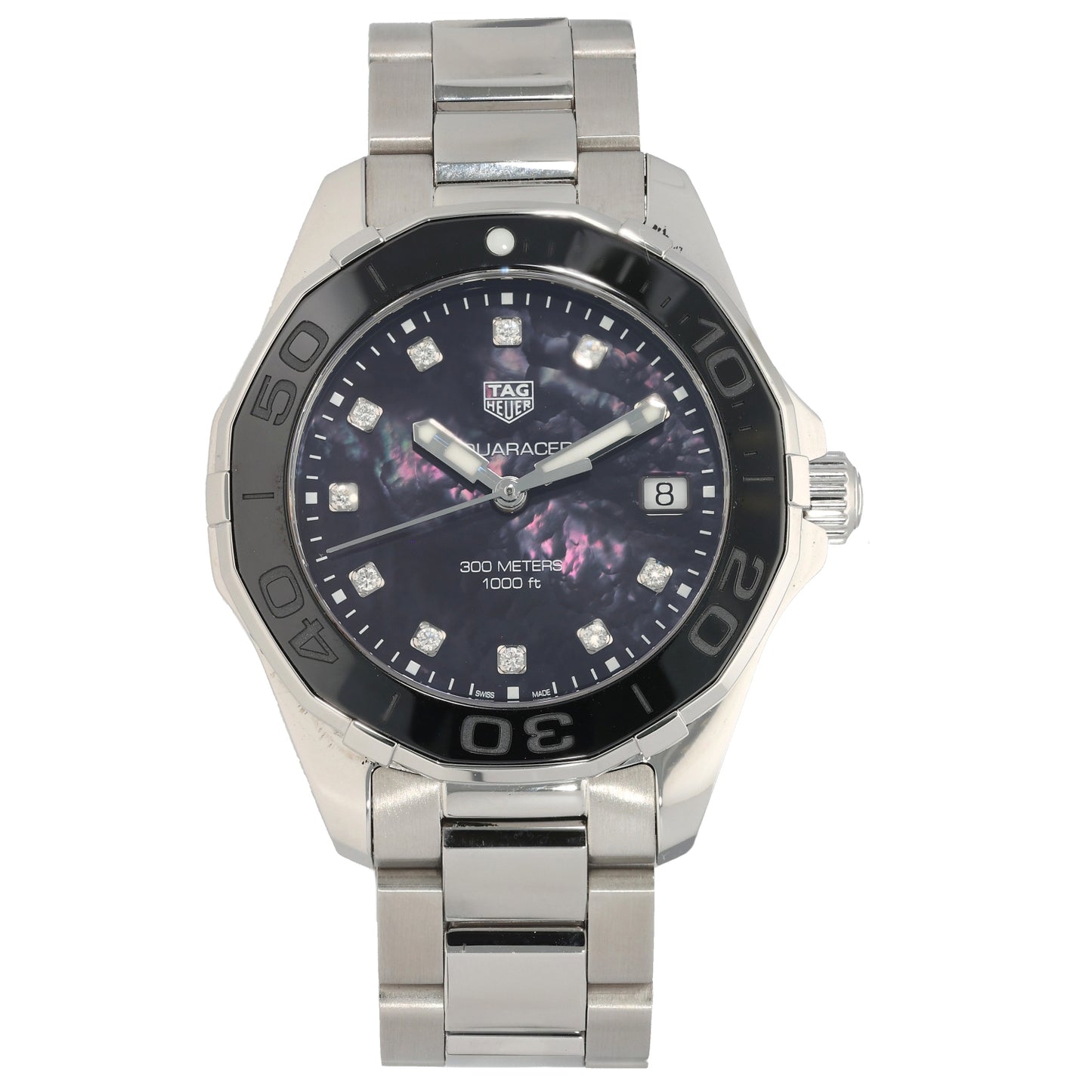Tag Heuer Aquaracer WAY131M 35mm Stainless Steel Watch
