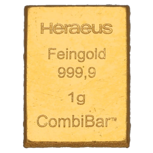 24ct 1g Gold Bar