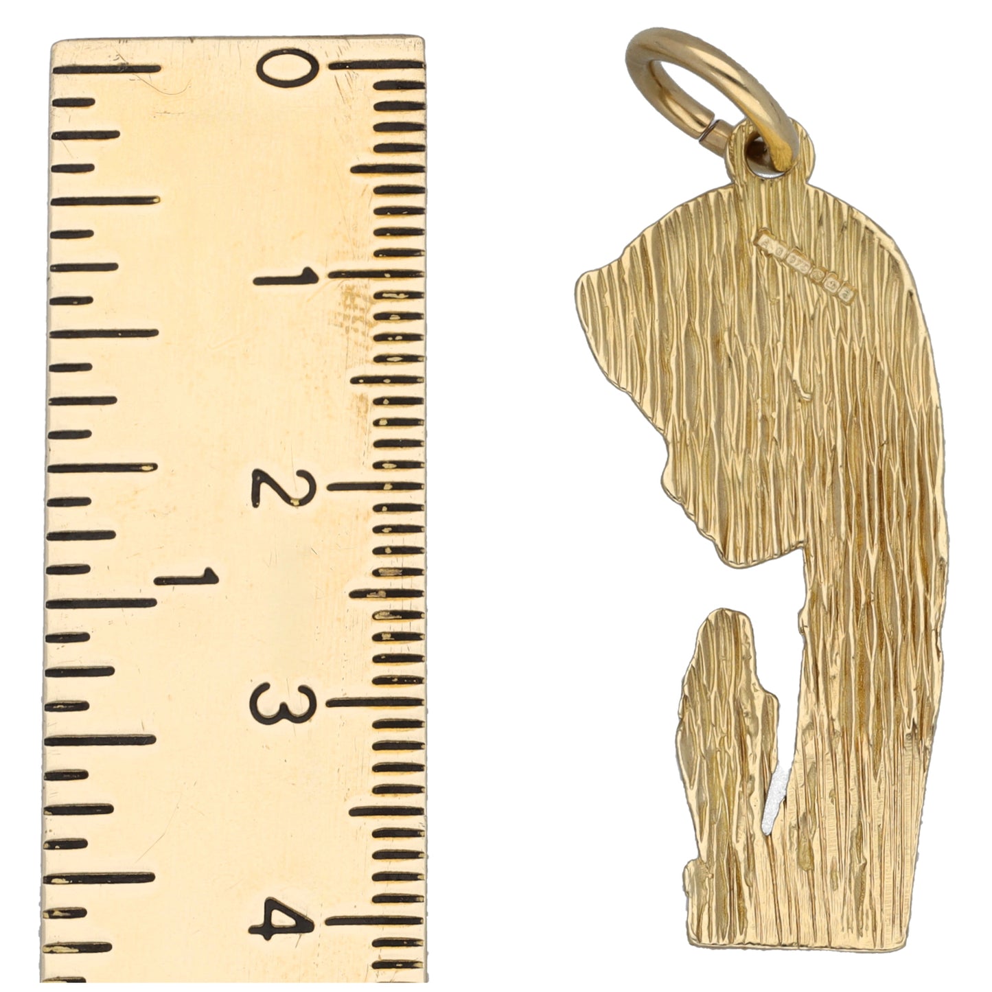 9ct Gold Mary Pendant