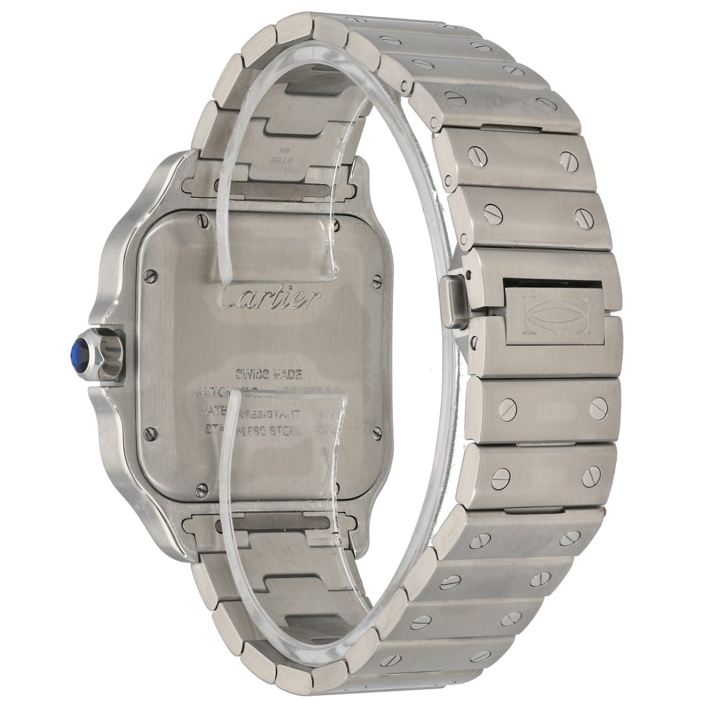 Cartier Santos WSSA0030 39.8mm Stainless Steel Watch