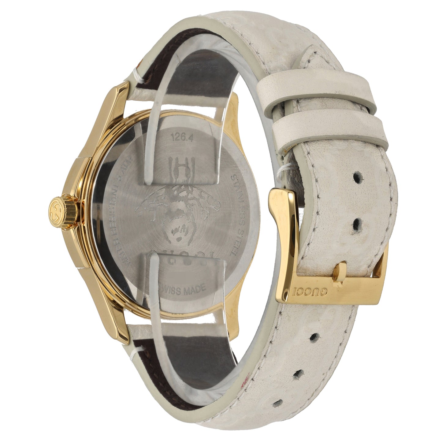 Gucci G-Timeless 126.4 39mm Gold Plated Watch