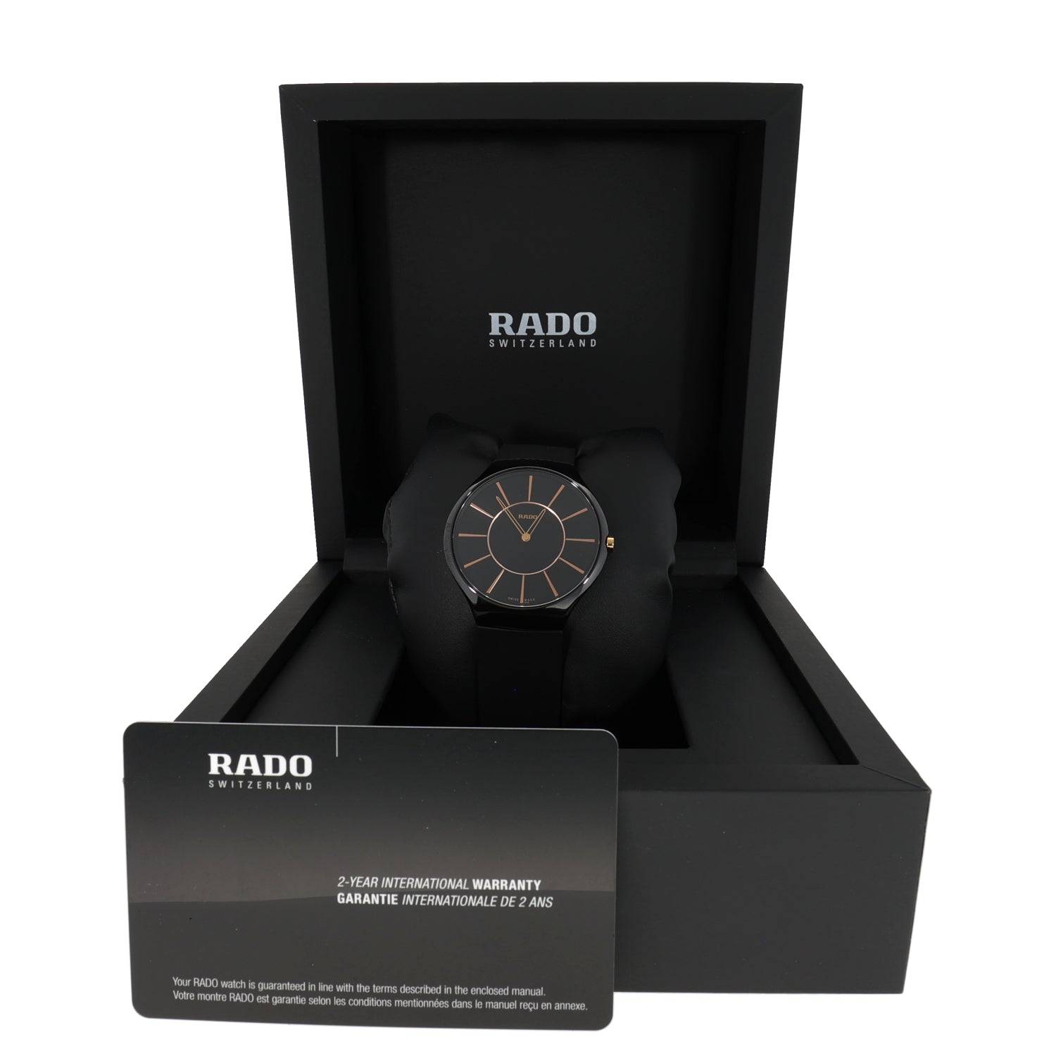 Rado True 140.0741.3 38mm Ceramic Watch H T