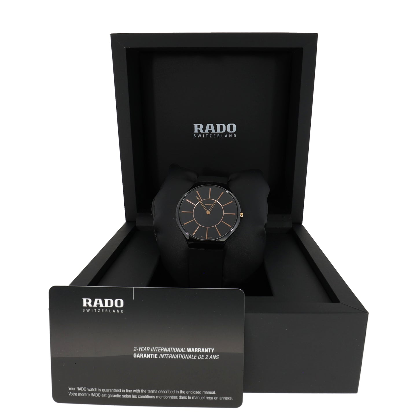 Rado True 140.0741.3 38mm Ceramic Watch