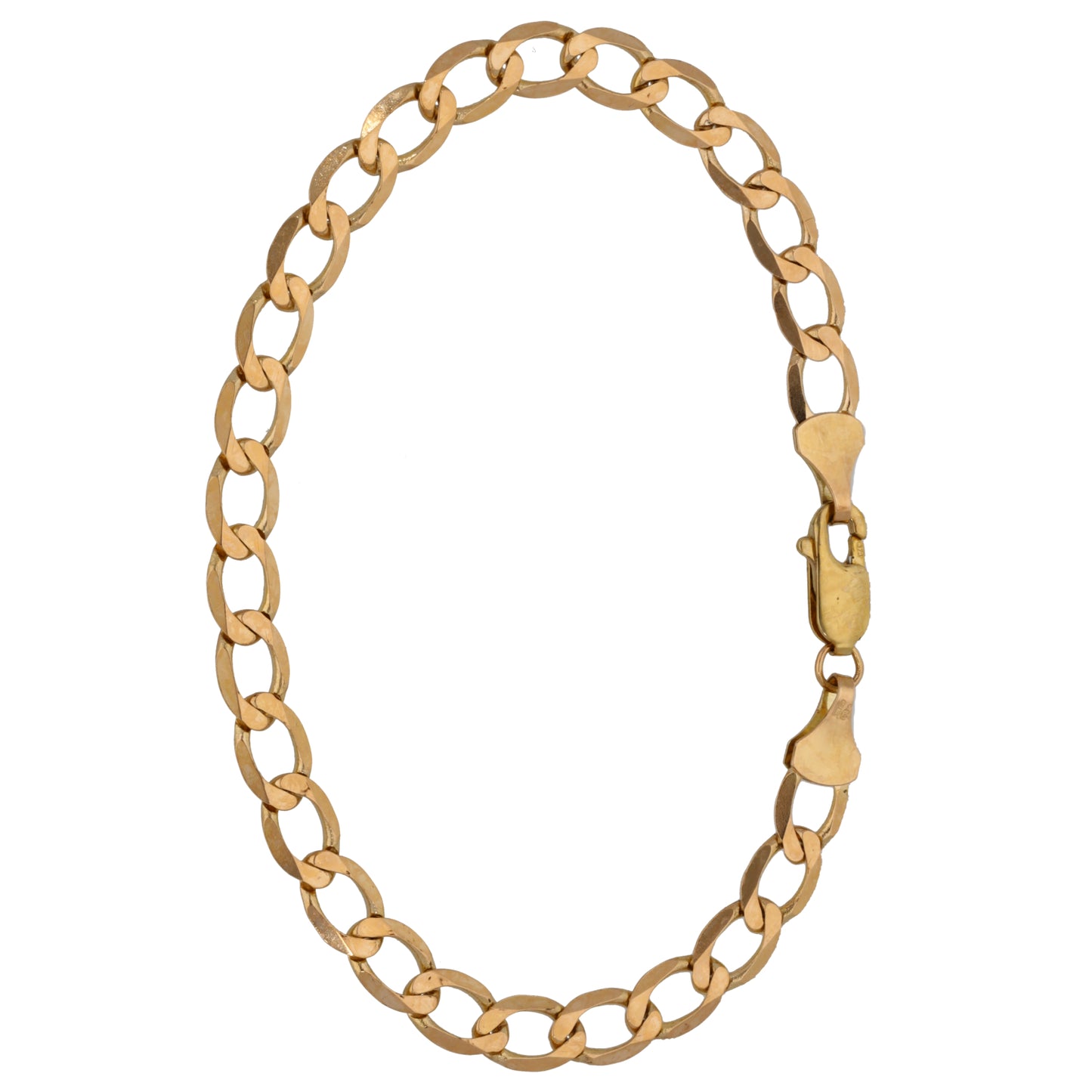 9ct Gold Curb Bracelet